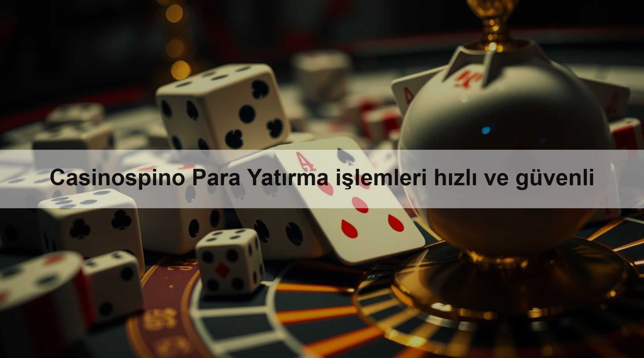 Casinospino Para Yatırma işlemleri hızlı ve güvenli